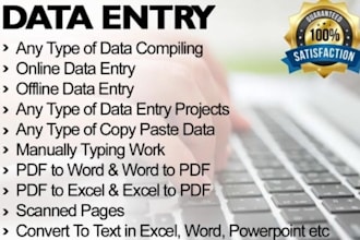 do data entry and video editing