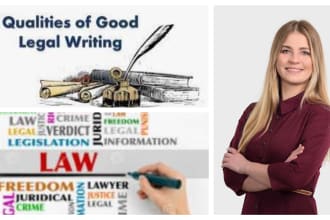 write legal contracts, agreements, other docs and proofread