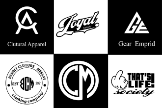 design clothing line, boutique, streetwear, apparel logo