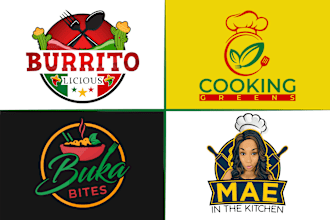 design restaurant, food and bakery logo