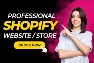 create shopify store,shopify website, and one product shopify dropshipping store