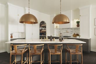 create 3d rendering your kitchen design