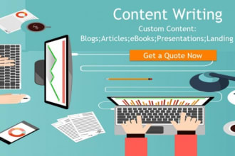 do SEO article writing, website content, or blog writing