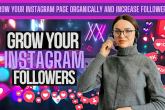 promote, manage, and grow your instagram page organically to increase follower