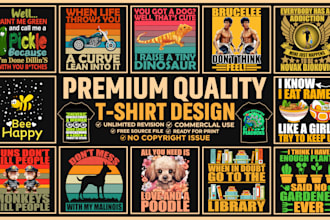 create custom tshirt illustration