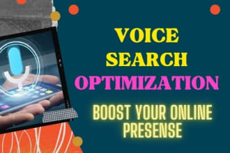 do google voice search SEO optimization for local, ecommerce