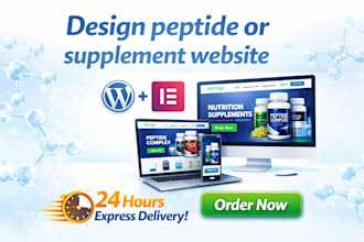 design peptide website research peptide fda complaint peptide website