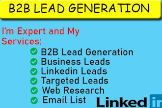 lead generation , copy paste, PDF to excel, b2b, data entry