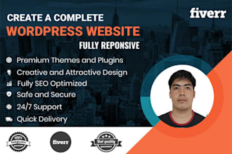 create a full premium website