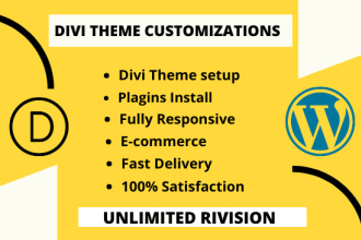 design or customize your divi theme