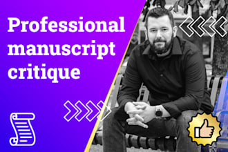critique your manuscript or excerpt