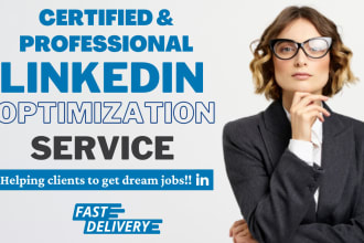 do linkedin profile optimization or makeover