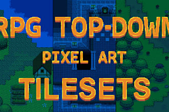 make rpg like top down tileset