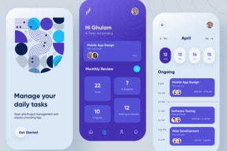 develop android and ios app with flutter