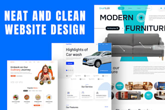 design stunning figma website UI UX design
