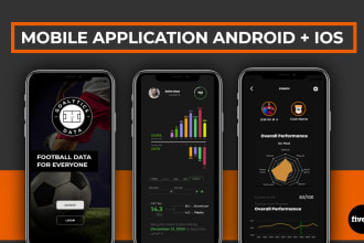 develop android and IOS applications
