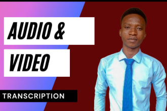 transcribe audio to text and provide video transcription