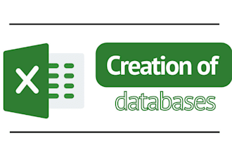 create databases in excel