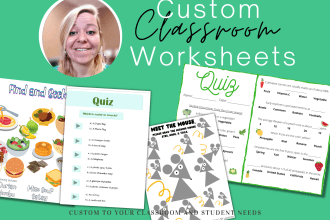create teachers pay teachers classroom work sheets