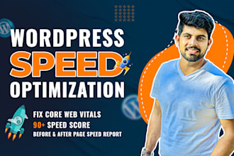 increase your wordpress website speed as a wordpress expert developer