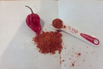 mail you half teaspoon of hottest ever chili powder