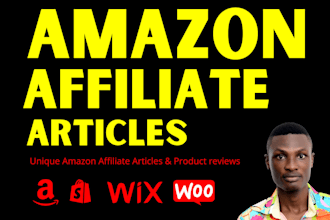 write SEO amazon affiliate blog post, affiliate website content