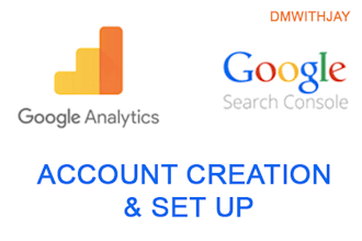 set up ga4 and search console account for your new website