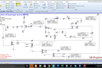 do simulations on aspen hysys,aspen plus,aspen edr,aspen petroleum refining