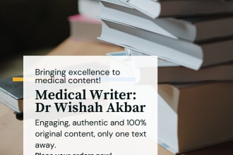 write physical therapy, health and fitness articles