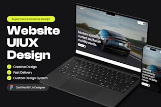 design a creative website or landing page to grow your business