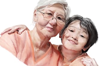 create face portraits that captures emotion