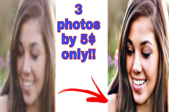 improve images quality, restore and enhance blurry photos