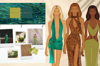 design a womenswear collection based on your vision