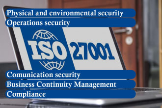 provide consultation, internal audit and all IT security policies of iso 27001