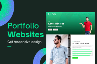 design  personal portfolio website