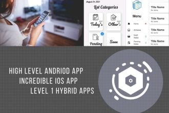 be your ios and android hybrid app developer