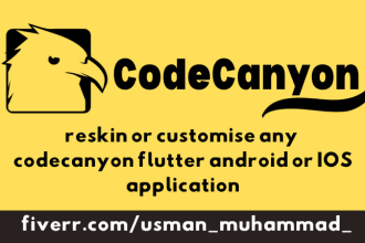 install codecanyon flutter android and ios applications