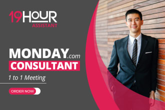 be your monday consultant,setup monday CRM project management boards, automation