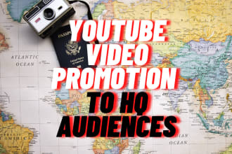 do youtube video promotion to the high quality audiences