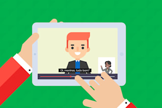 subtitle your video in portuguese or english