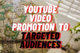 do youtube video promotion to targeted audiences