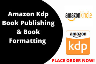 do amazon kdp book publishing and kdp book formatting