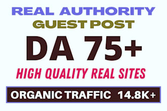 guest post on high organic traffic websites for permanent backlink