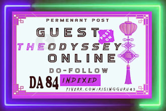 guest posting be published on da 83 by me