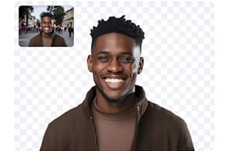 do professional hair masking and background removal