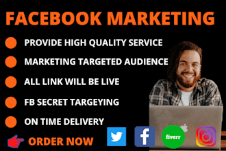 do facebook advertising and marketing for your business in USA, UK