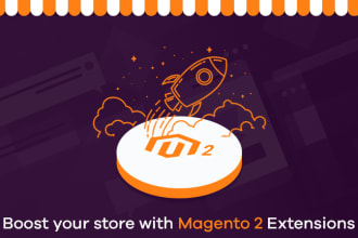 install and configure any extensions for your magento 1 or 2 website