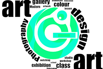 design a minimalist and colorful poster for you