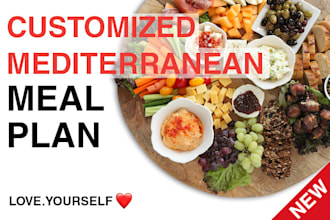 make customized mediterranean meal plan