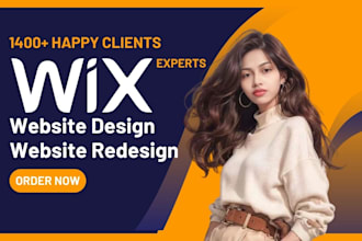 build wix website, wix website design or wix redesign wix business website